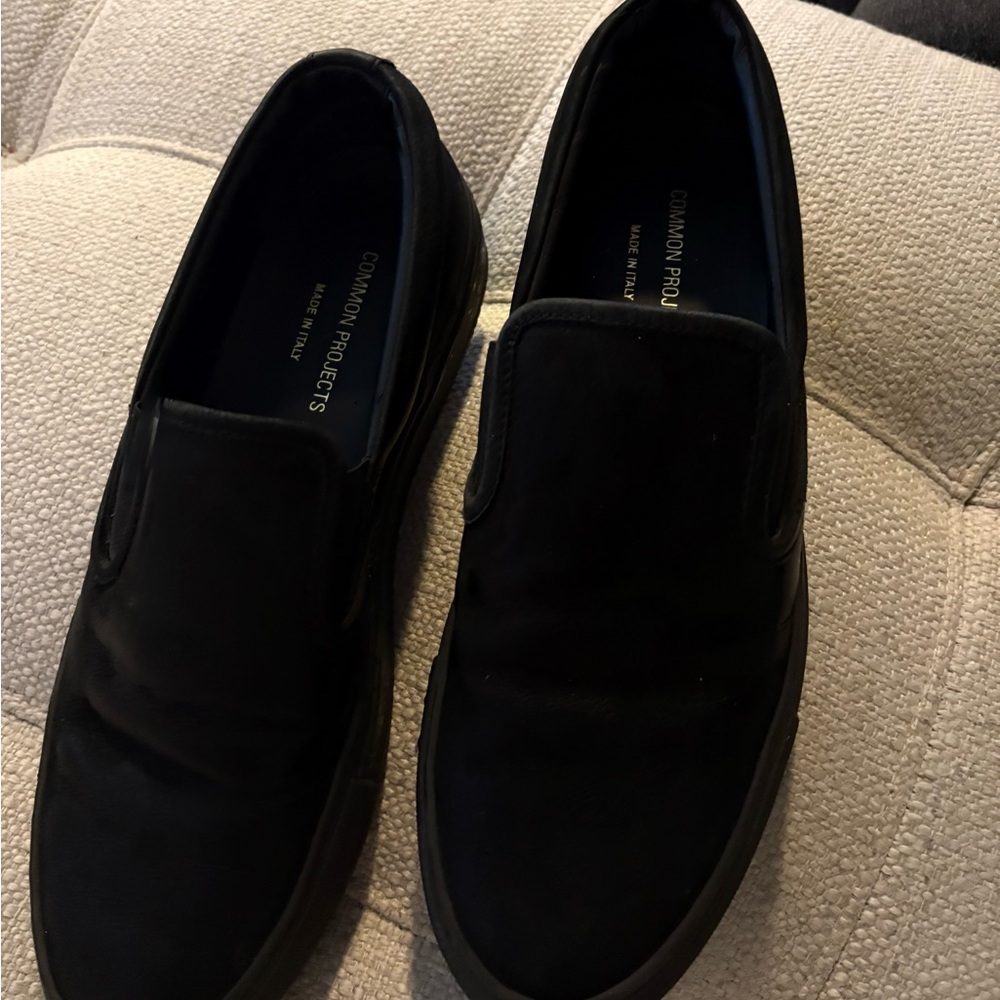 Common Projects Black Men's Slip-On Loafers - Picture 4 of 4